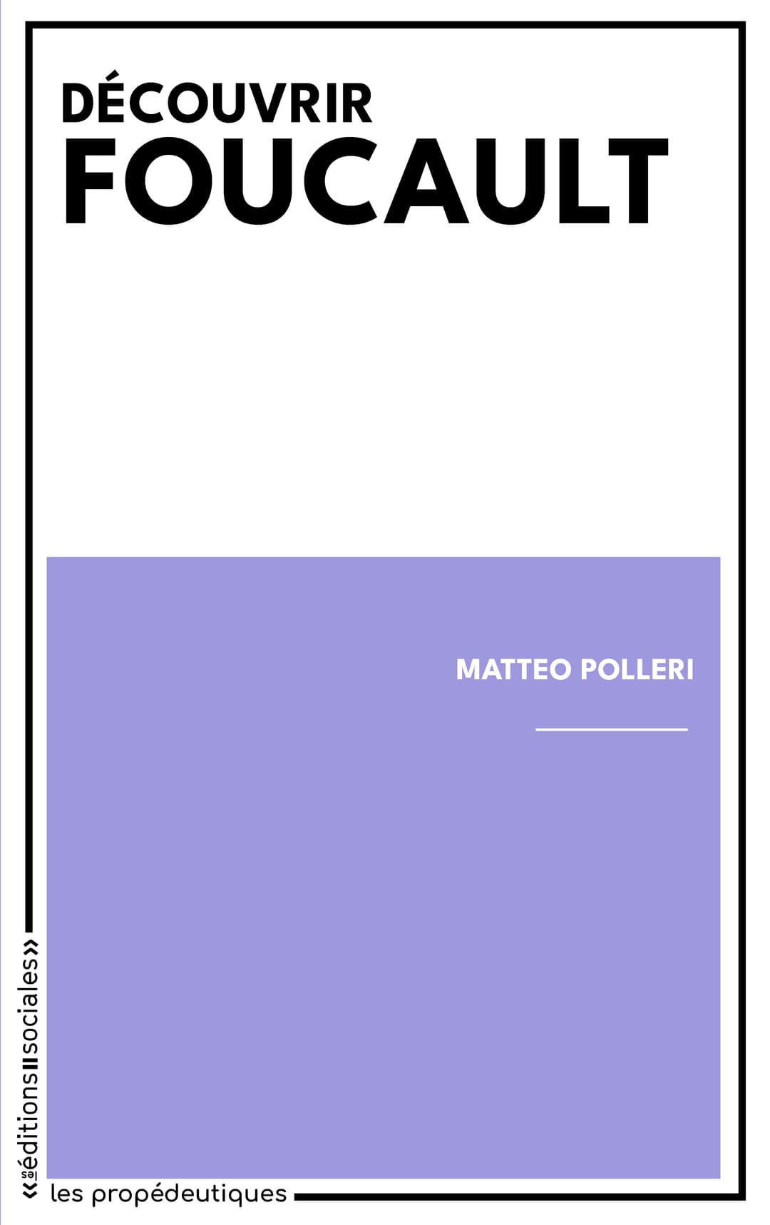 Couverture de « Découvrir Foucault »