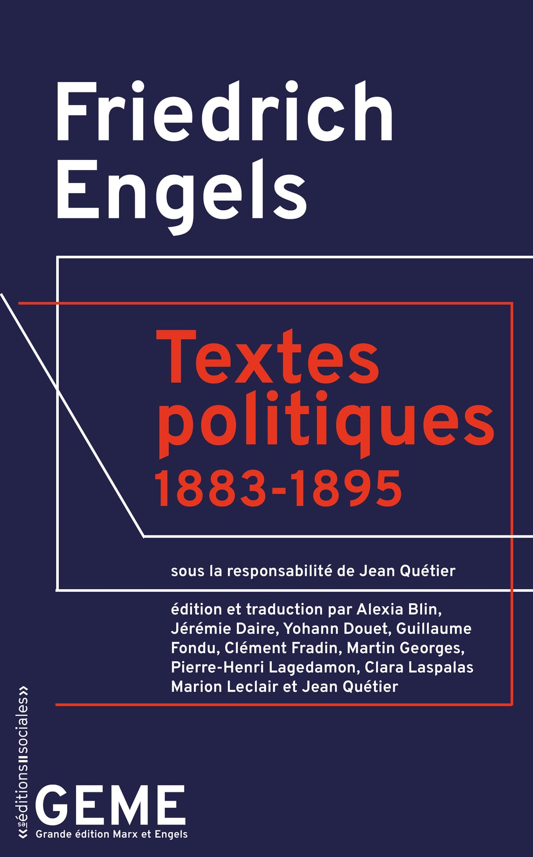 Couverture de « Textes politiques (1883-1895) »