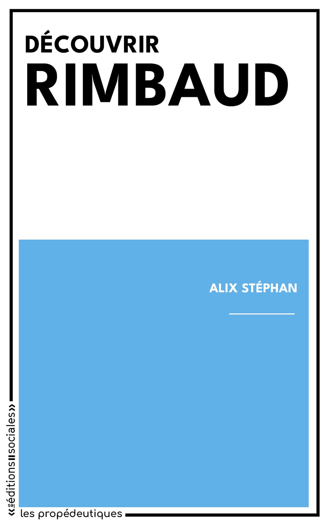 Couverture de « Découvrir Rimbaud »