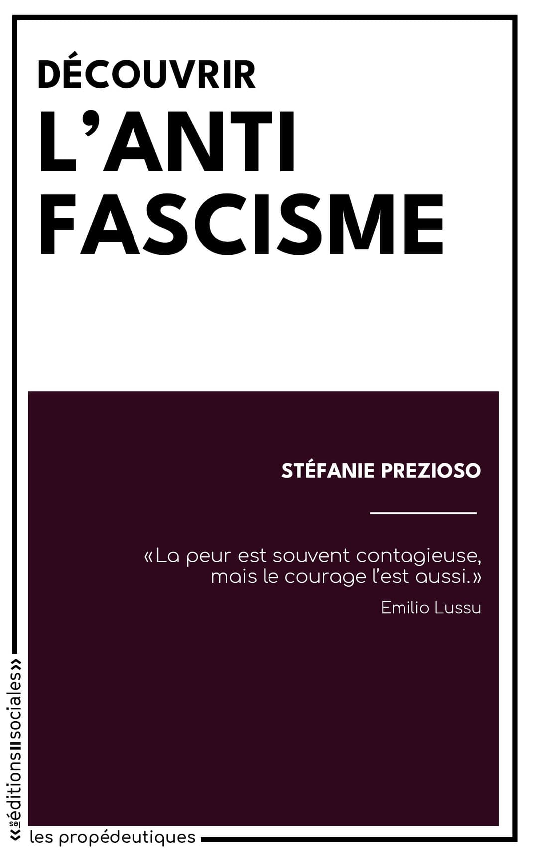 Couverture de « Découvrir l’antifascisme »