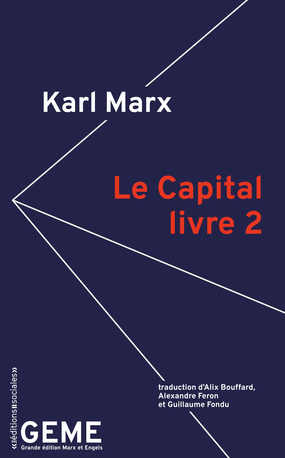 Couverture de « Le Capital, livre 2 »