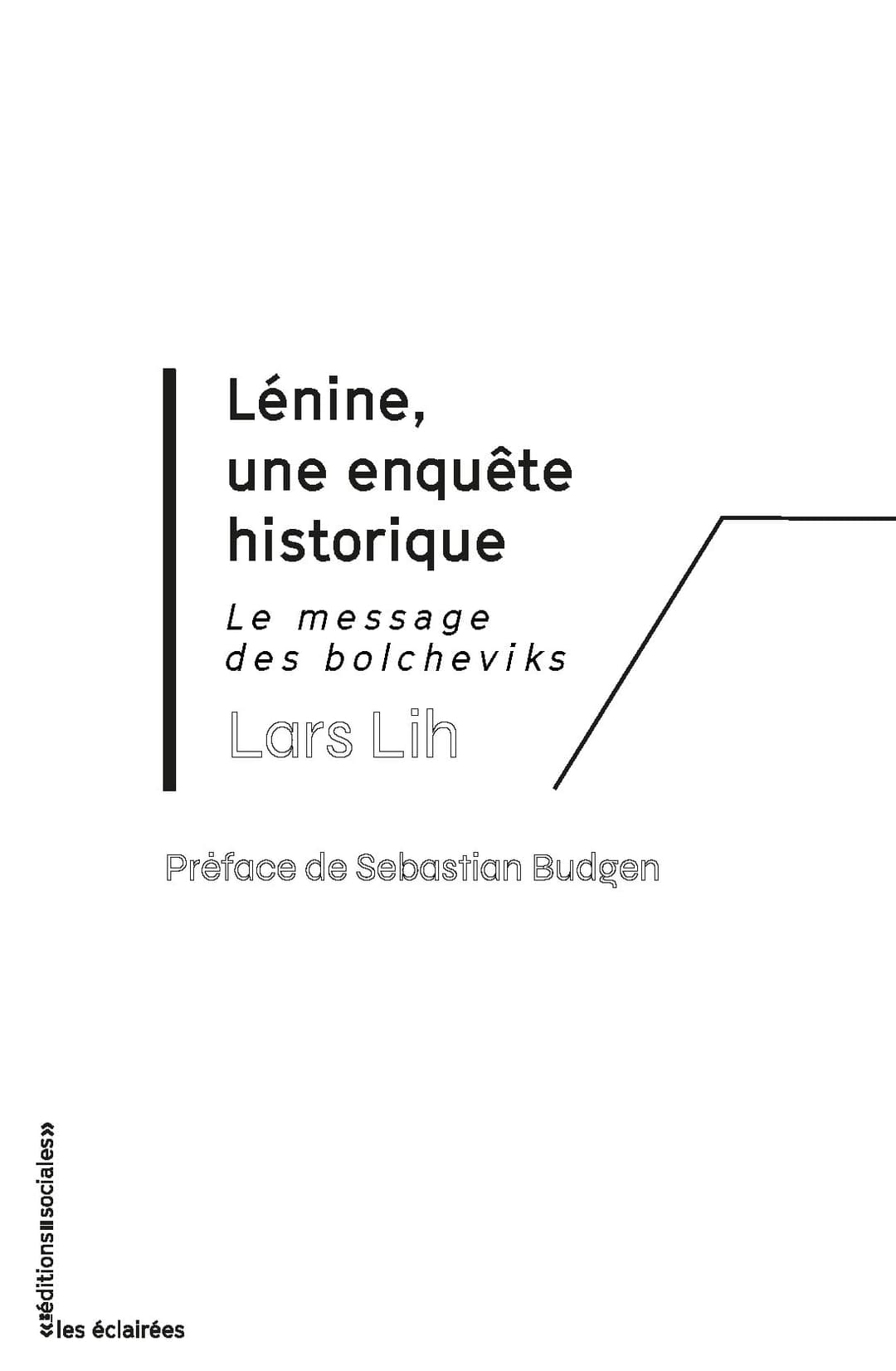 Couverture de « Lénine, une enquête historique »
