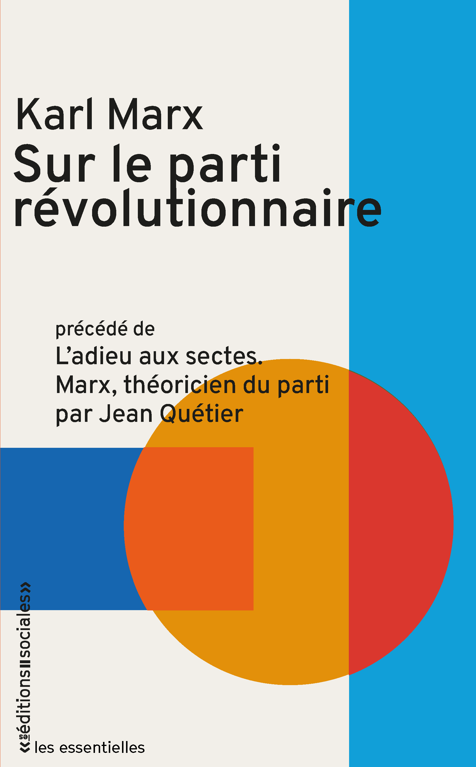 Couverture de « Sur le parti révolutionnaire »