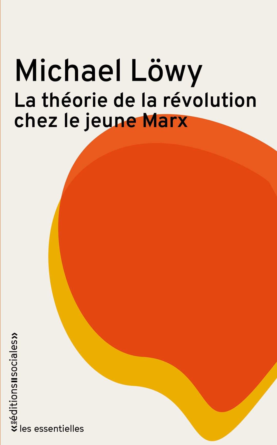Couverture de « La théorie de la révolution chez le jeune Marx »