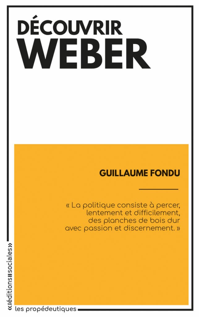Couverture de « Découvrir Weber »