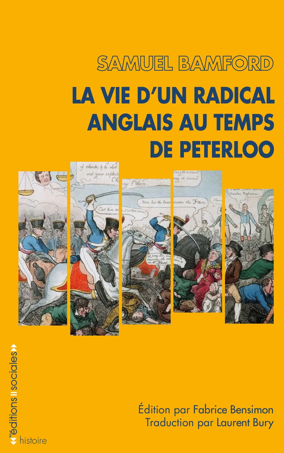 Couverture de « La Vie d’un radical anglais au temps de Peterloo »