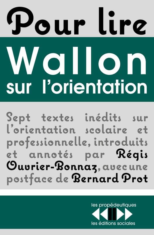 Couverture de « Pour lire Wallon sur l’orientation »