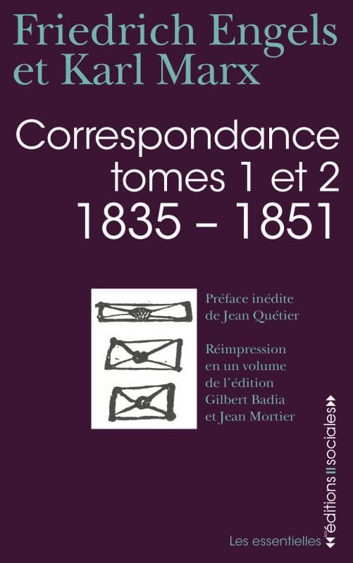 Couverture de « Correspondance, tomes 1 et 2 (1835-1851) »