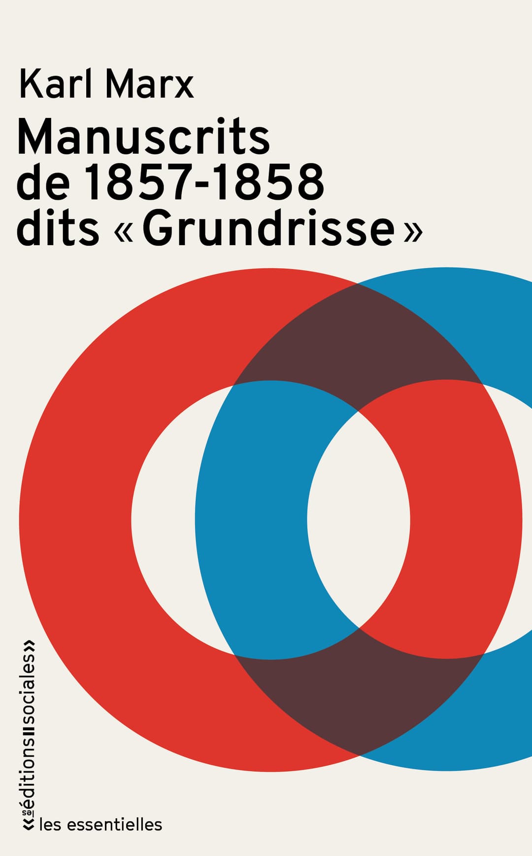 Couverture de « Manuscrits de 1857-1858, dits « Grundrisse » »