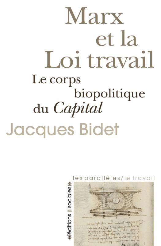 Couverture de « Marx et la loi travail. Le corps biopolitique du <i>Capital</i> »