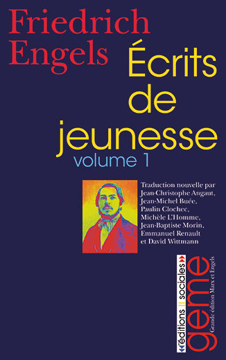 Couverture de « Écrits de jeunesse, tome 1 : 1839-1842 »