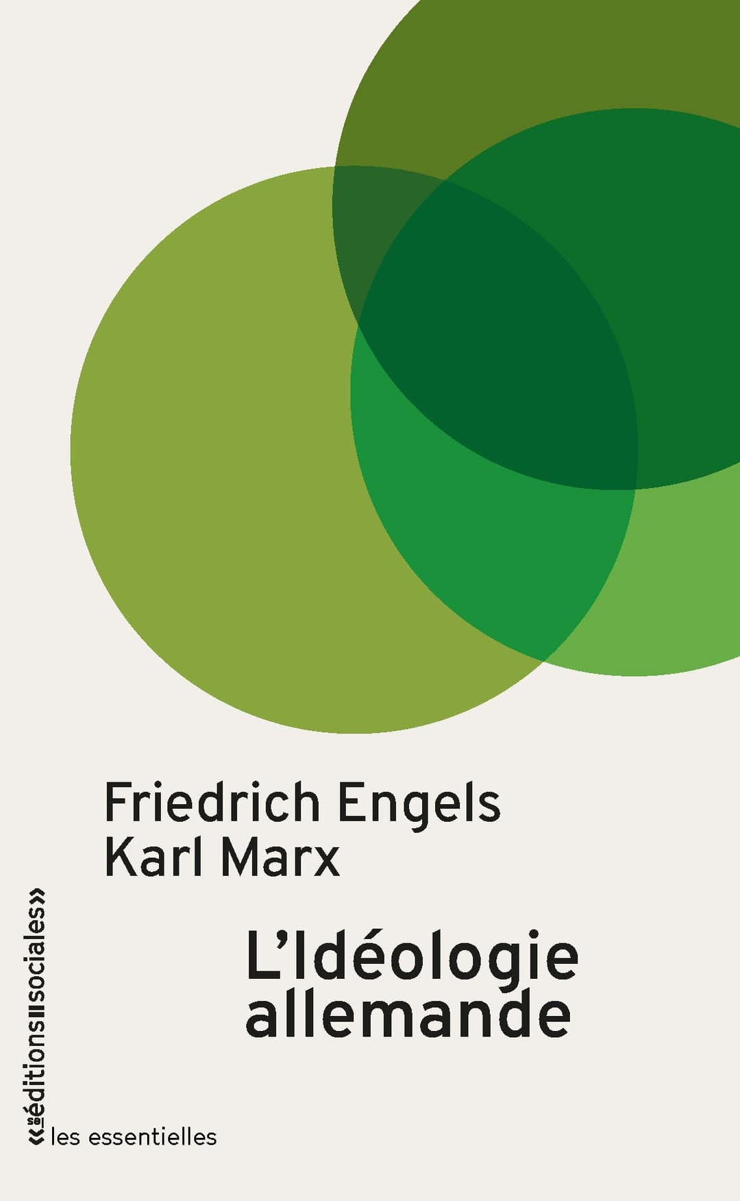 Couverture de « L’Idéologie allemande »