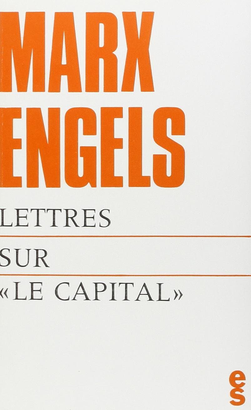 Couverture de « Lettres sur Le Capital »