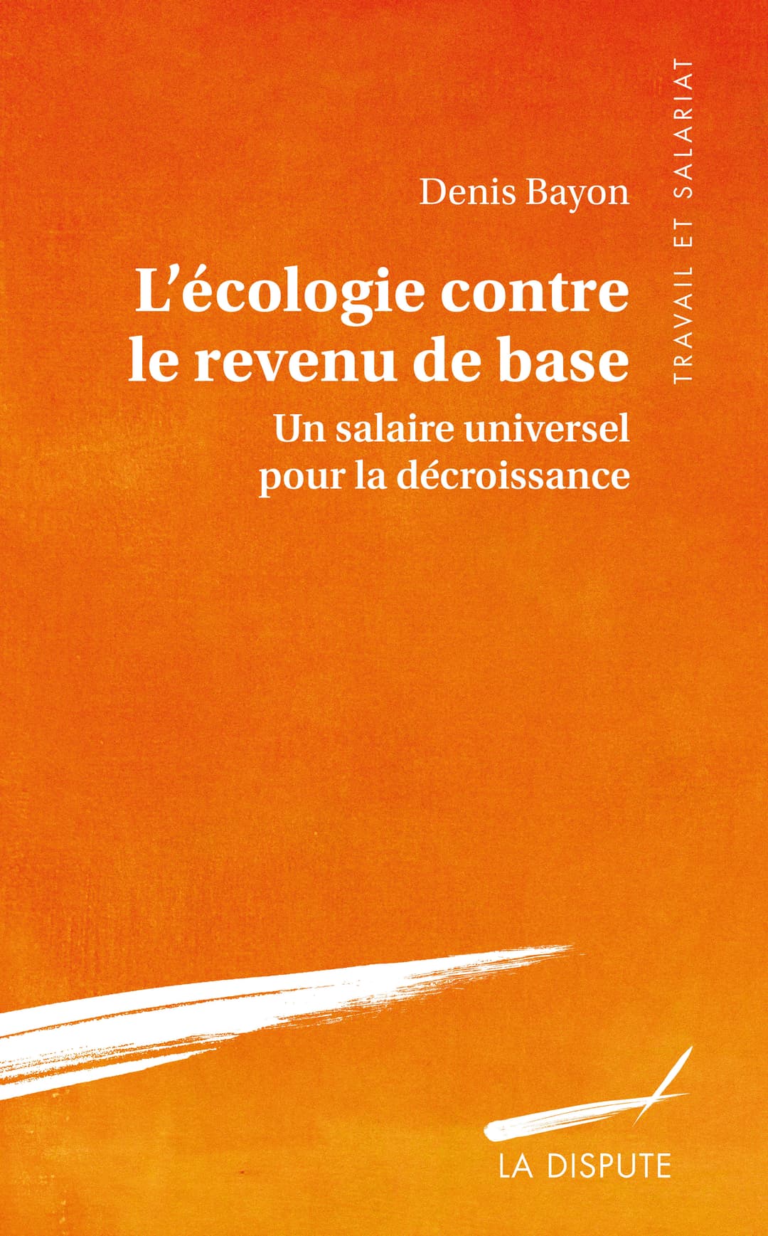 Couverture de « L’Écologie contre le revenu de base »