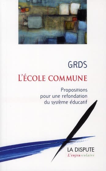 Couverture de « L’École commune »