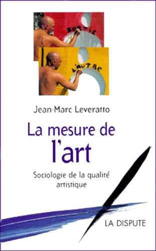 Couverture de « La mesure de l’art »